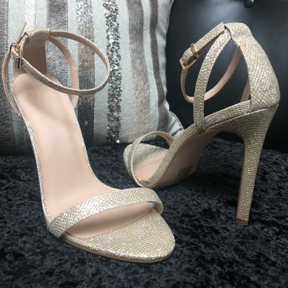 Gold/Silver Asos heel
